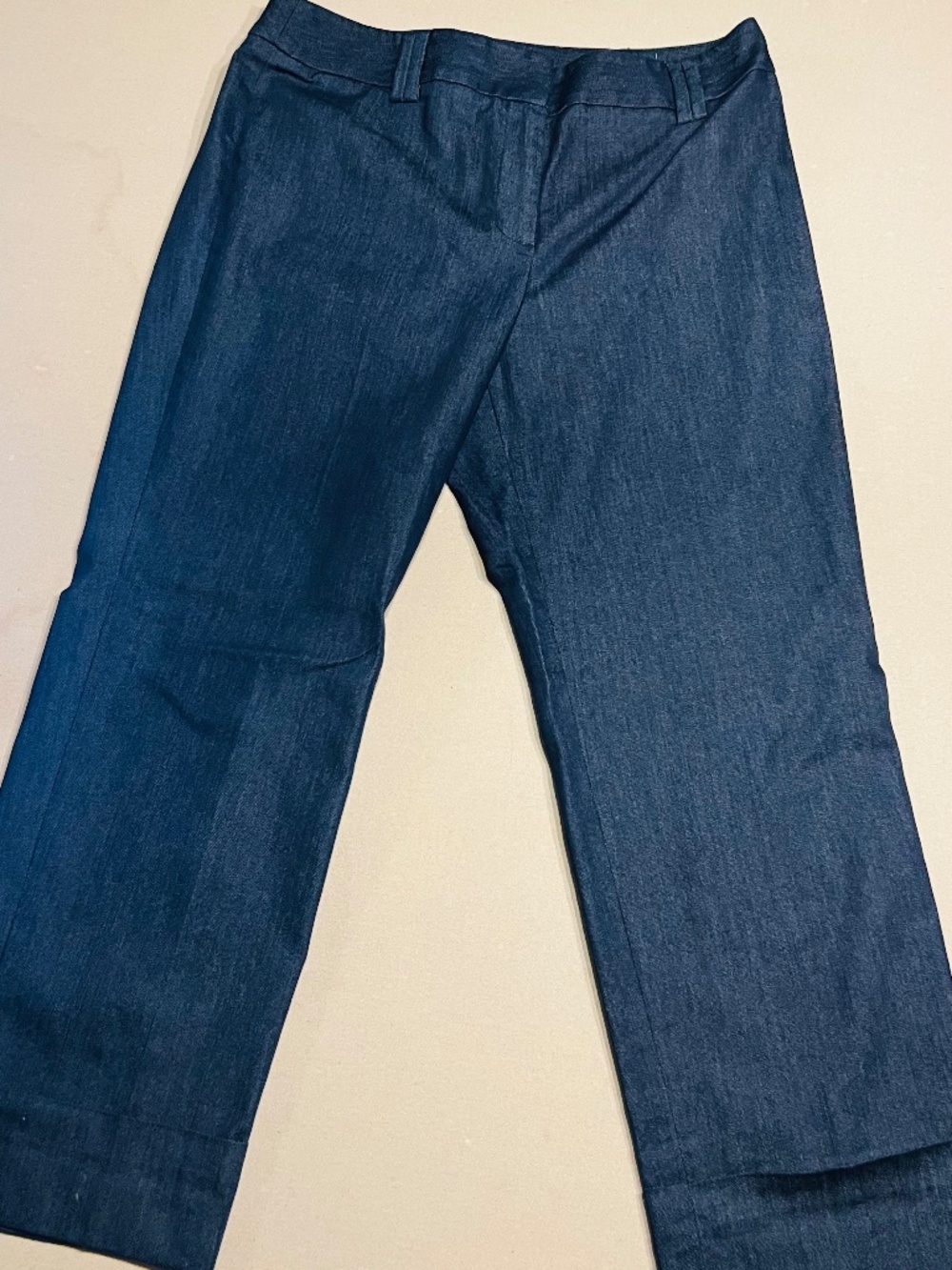 Ann Taylor LOFT Denim Light Weight Crop Pants